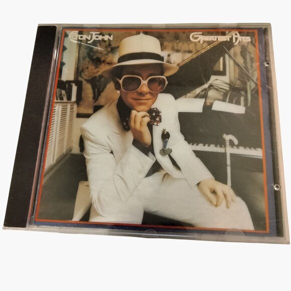Elton John Greatest Hits Album CD - Picture 1 of 3